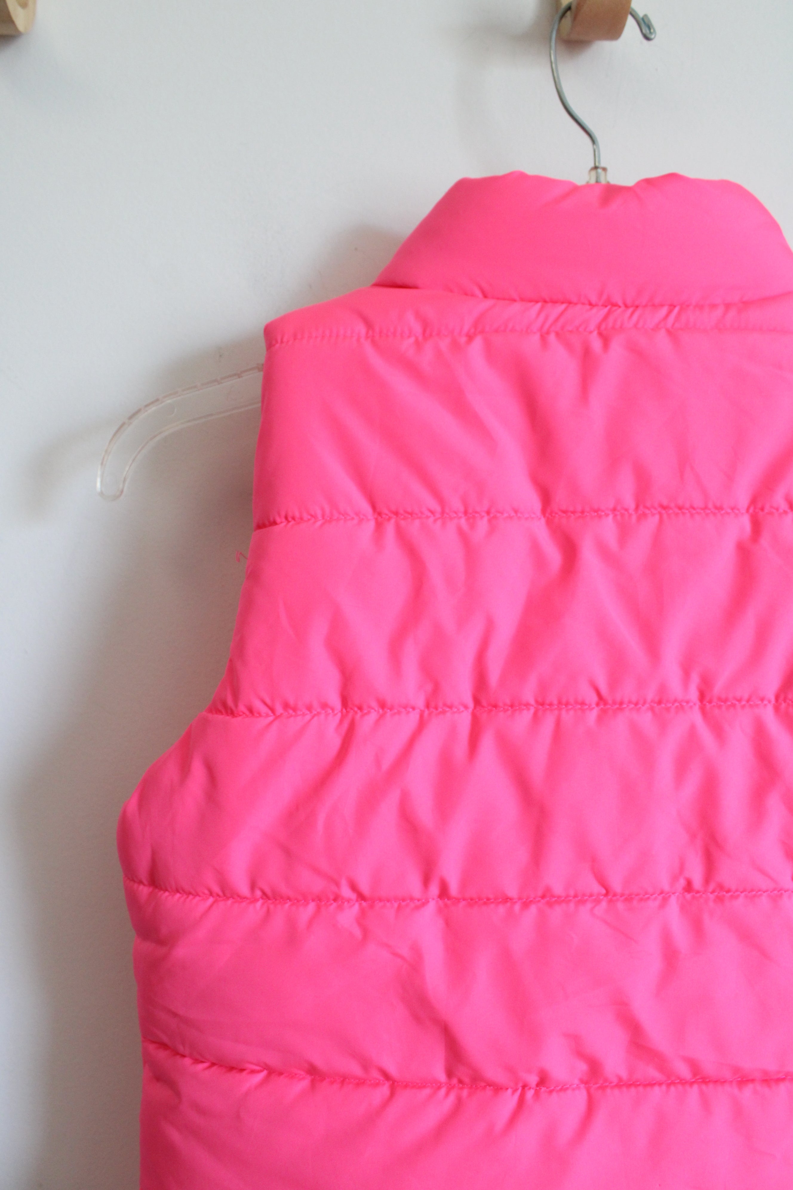 Puma Hot Pink Puffer Vest | Youth M (10/12)