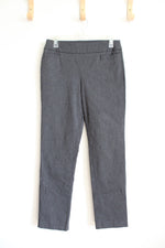 Croft & Barrow Dark Gray Trouser Pants | 4 Regular