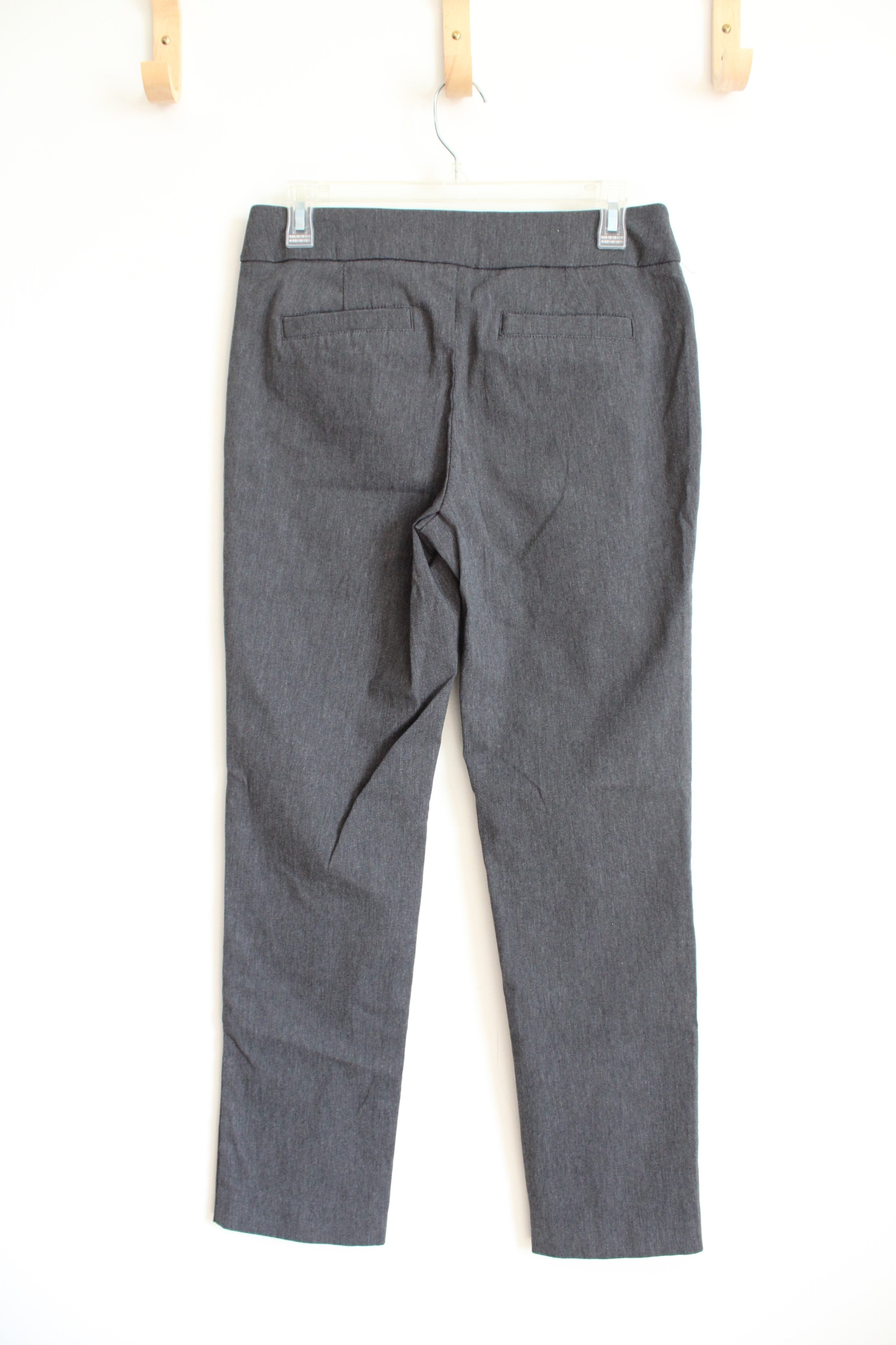 Croft & Barrow Dark Gray Trouser Pants | 4 Regular