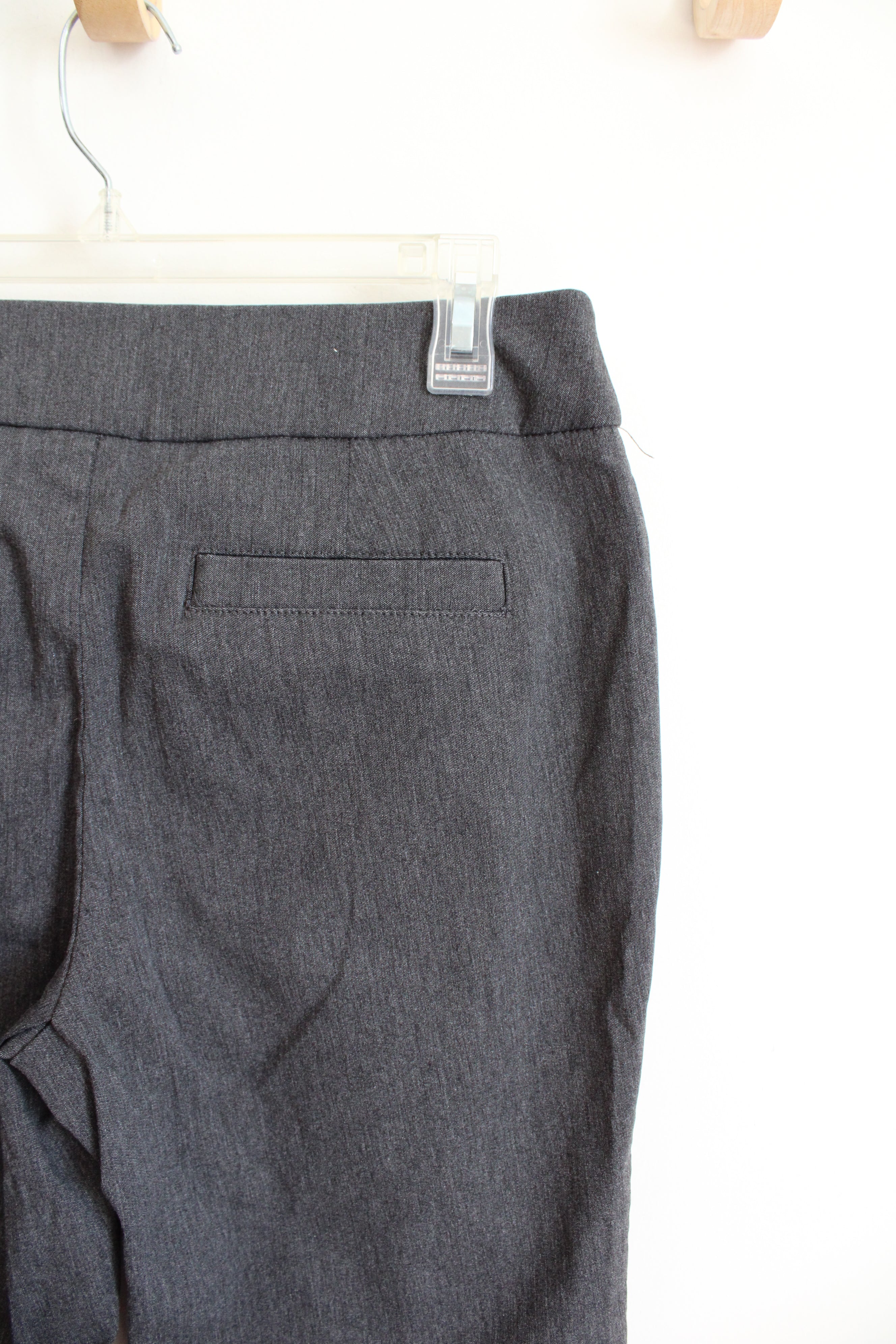 Croft & Barrow Dark Gray Trouser Pants | 4 Regular