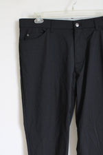 Adidas Black Lightweight Pants | 38