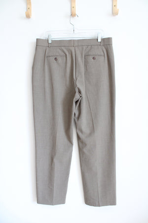 Napa Valley Brown Trouser Pants | 14 Petite