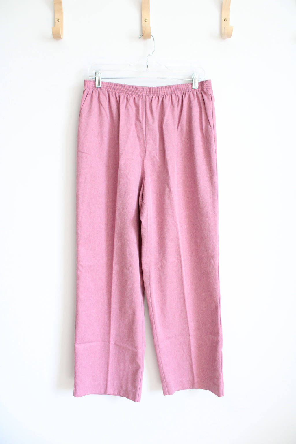 Alfred Dunner Pink Trouser Pants | 16