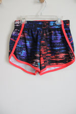 Reebok Blue Red Athletic Shorts | XS