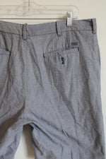 Izod Gray Cotton Shorts | 36