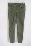 Old Navy Rockstar Super Skinny Olive Green Jeans | 4