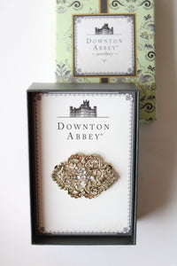 Downton Abbey Gold Belle Epoch Pave Pin