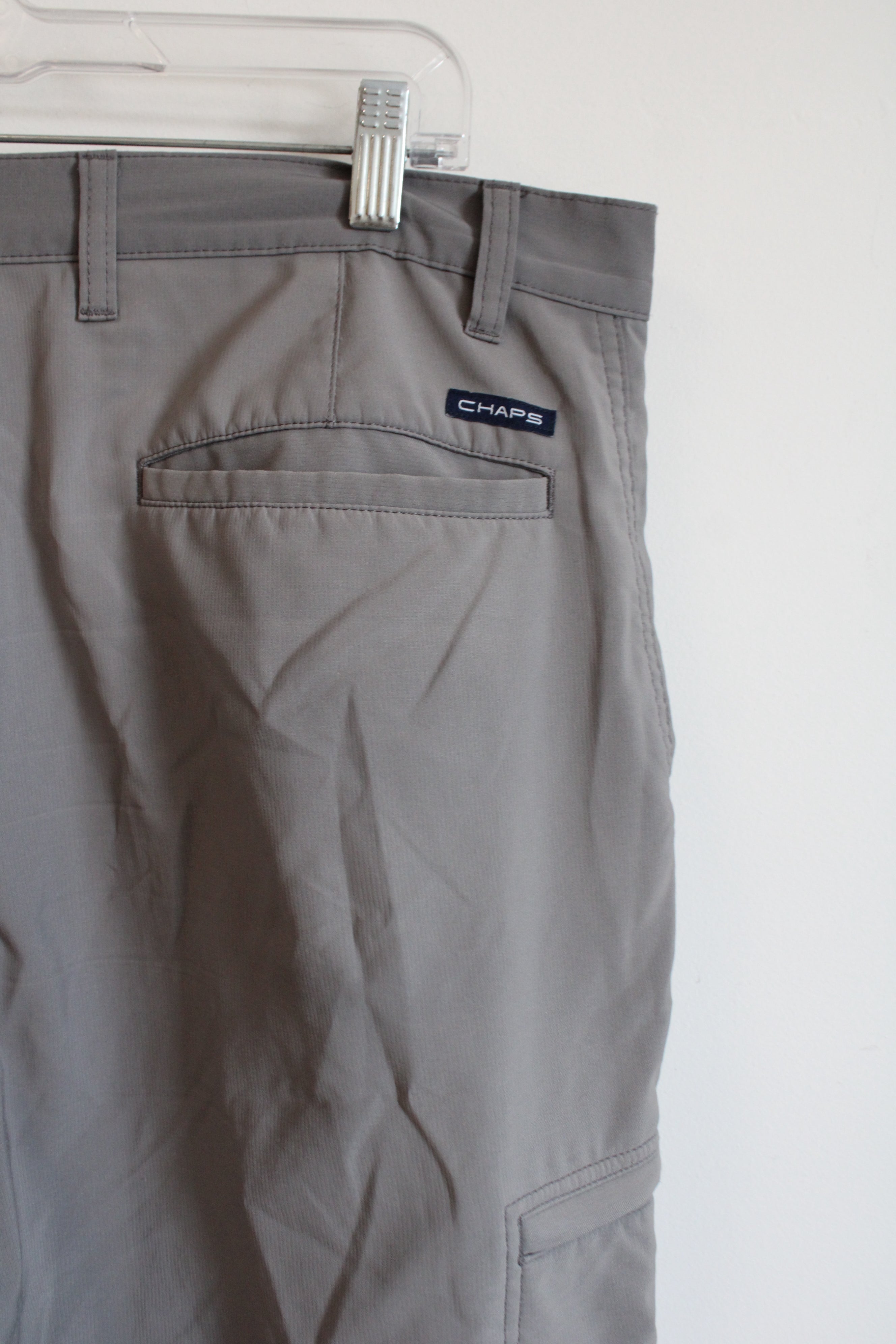 Chaps Golf Gray Shorts | 36