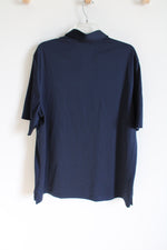 George Dark Navy Blue Polo Shirt | XL