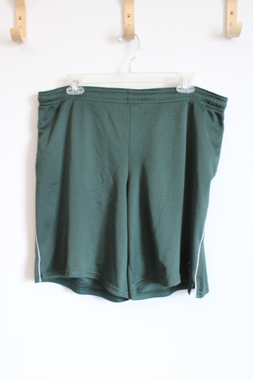 Champion Green Athletic Shorts | L