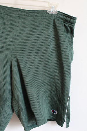 Champion Green Athletic Shorts | L