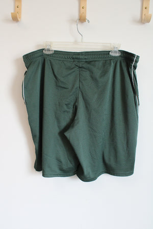 Champion Green Athletic Shorts | L