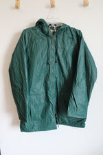 Totes Green Raincoat | M