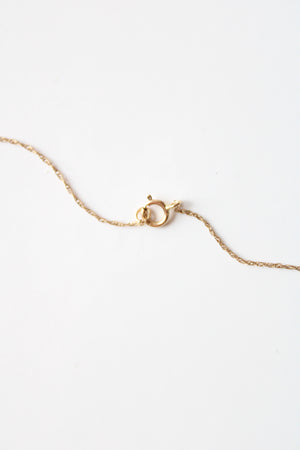 585 Yellow Gold Delicate Chain Necklace