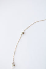 14KT Yellow Gold Pearl Chain Necklace