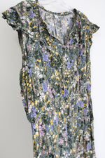 Old Navy Green Floral Dress | XXL