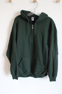 Gildan Evergreen Zip Up Hoodie | L