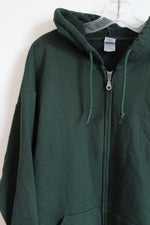 Gildan Evergreen Zip Up Hoodie | L