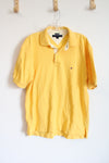 Tommy Hilfiger Yellow Polo Shirt | L