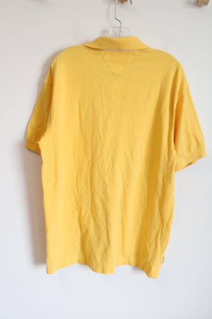 Tommy Hilfiger Yellow Polo Shirt | L