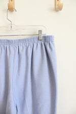 Alfred Dunner Periwinkle Elastic Waist Trouser Pants | 14