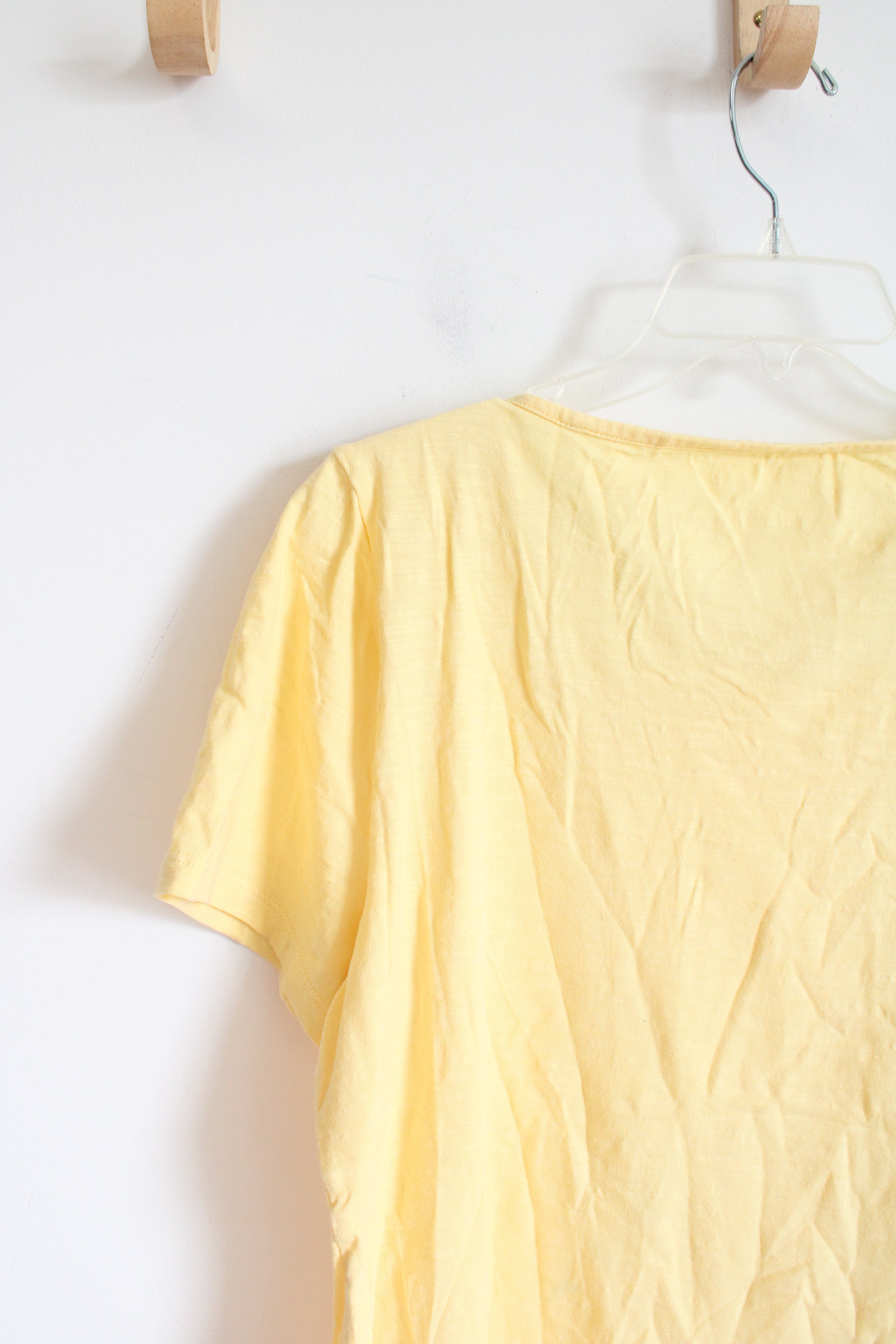 Talbots Yellow Tee | XL