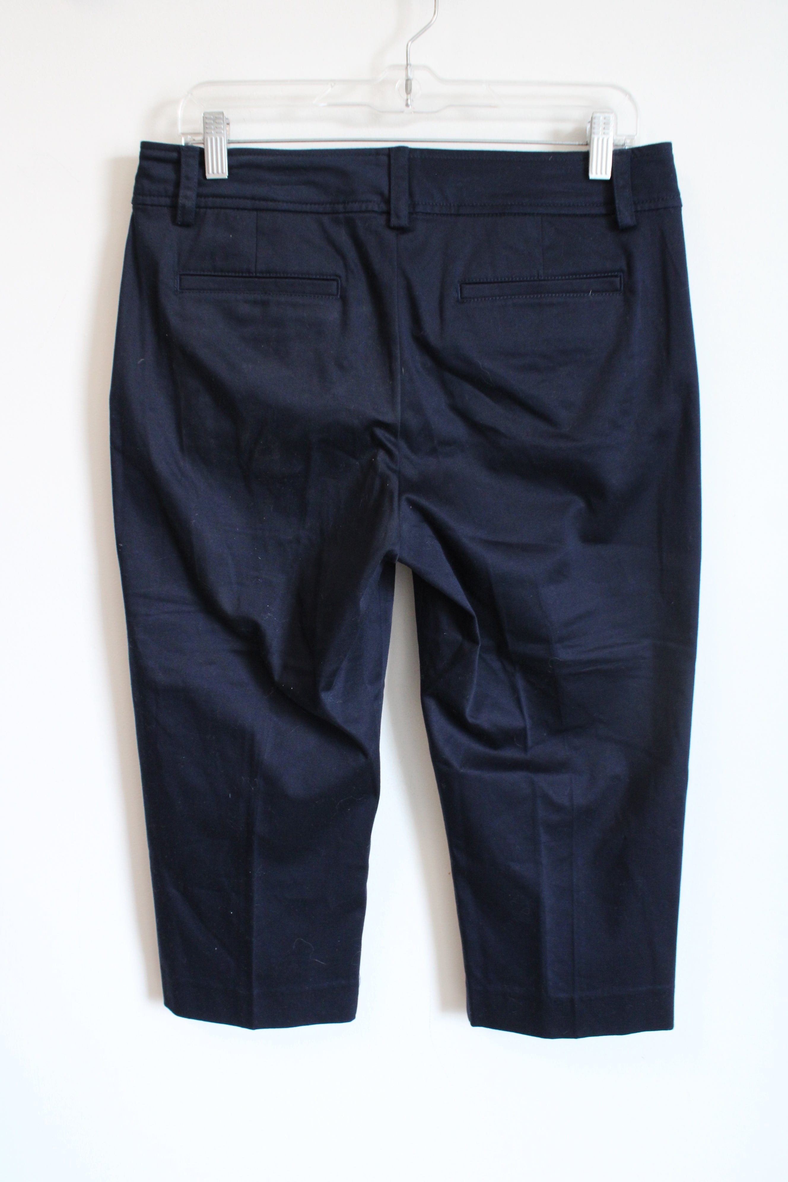 NEW Chaps Navy Blue Capri Pants | 8 Petite