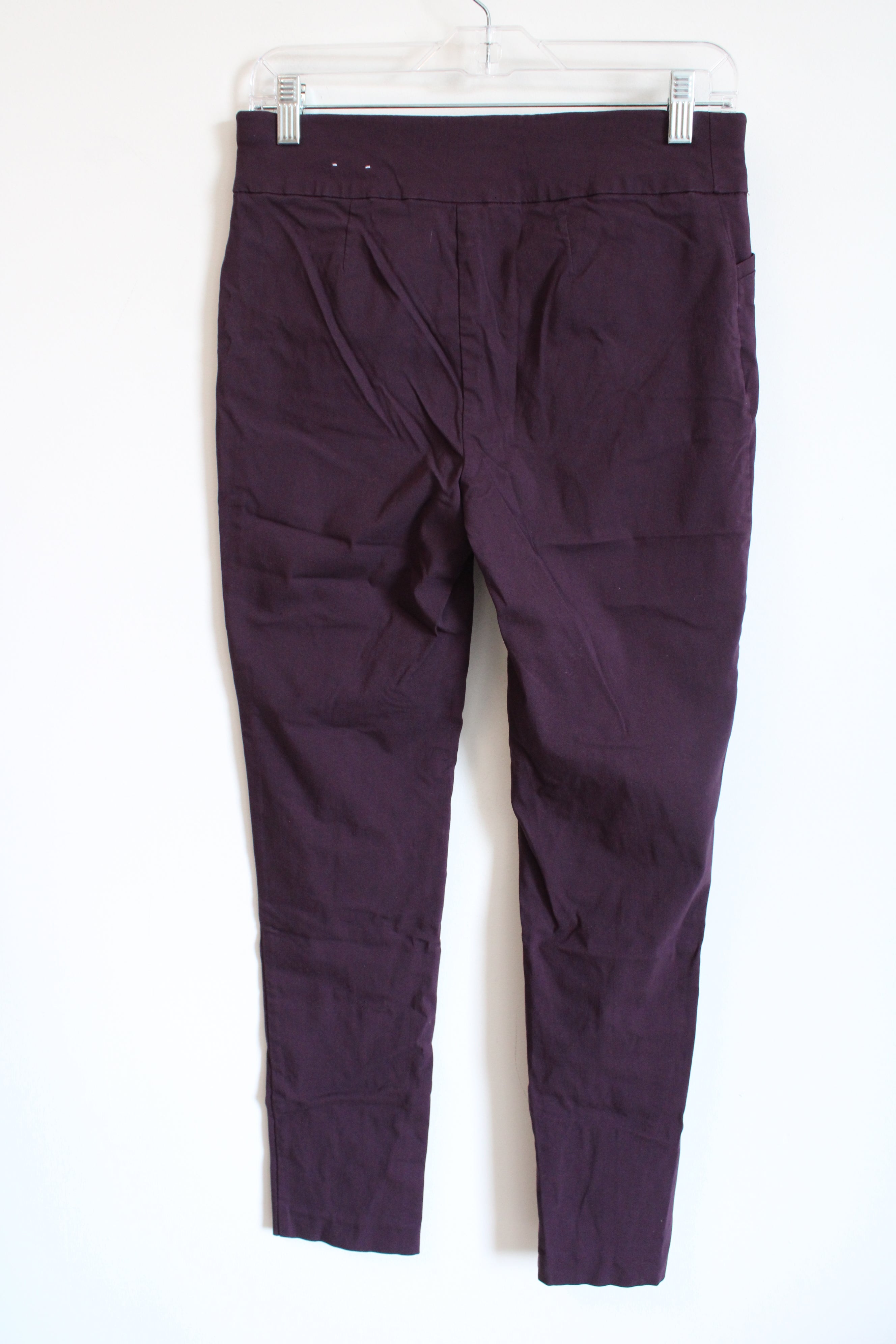 Chico's Perfect Stretch Eggplant Purple Pant | 00 (2)