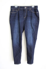 St. John's Bay Skinny Leg Dark Wash Jeans | 12