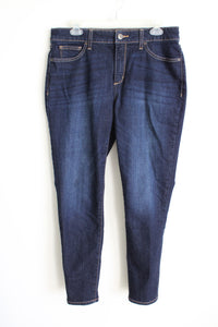 St. John's Bay Skinny Leg Dark Wash Jeans | 12