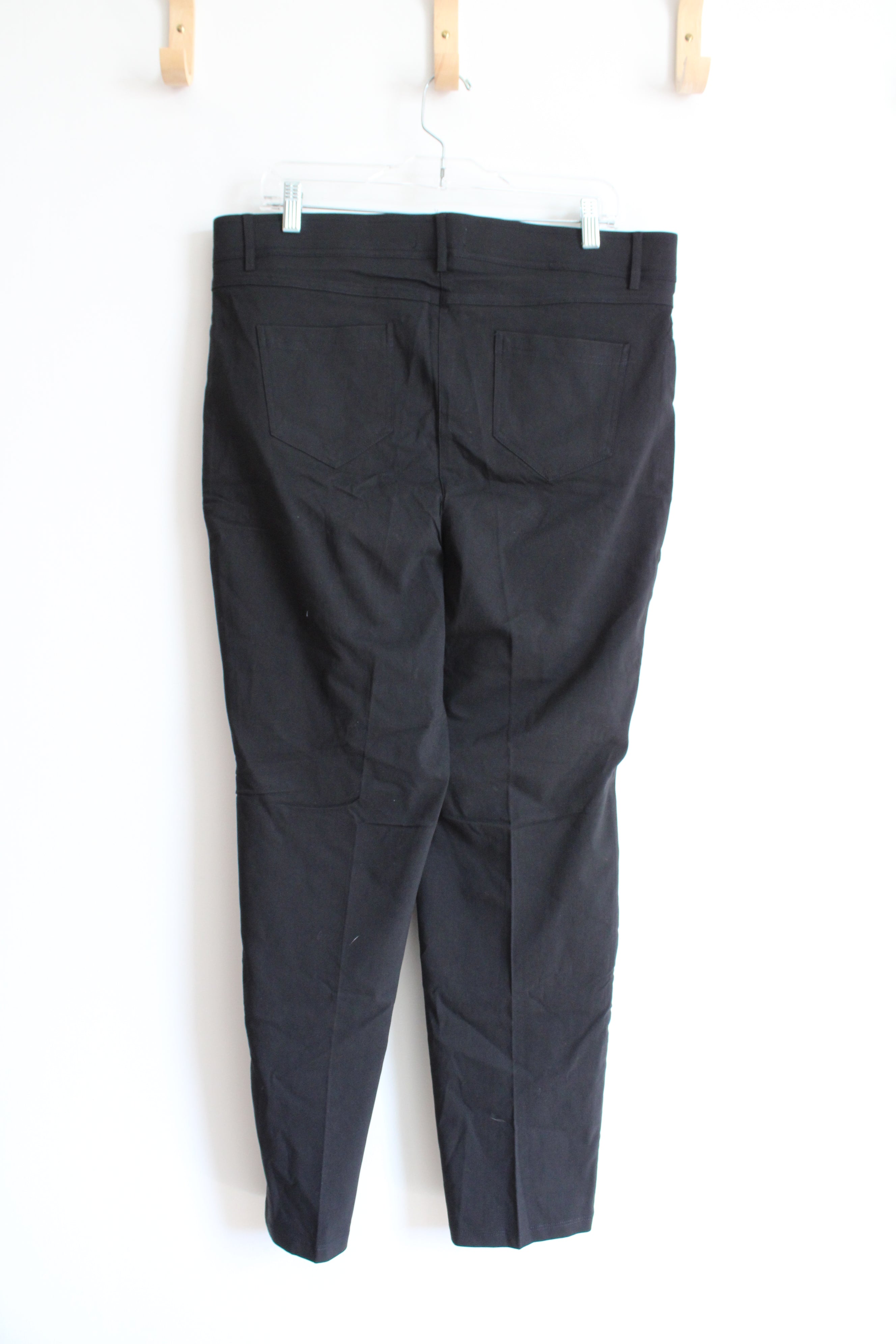 NEW Joan Vass New York Black Elastic Waistband Pants | 20W