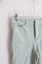 Old Navy High-Rise Pixie Skinny Mint Green Chino Pants | 6