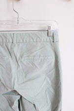 Old Navy High-Rise Pixie Skinny Mint Green Chino Pants | 6