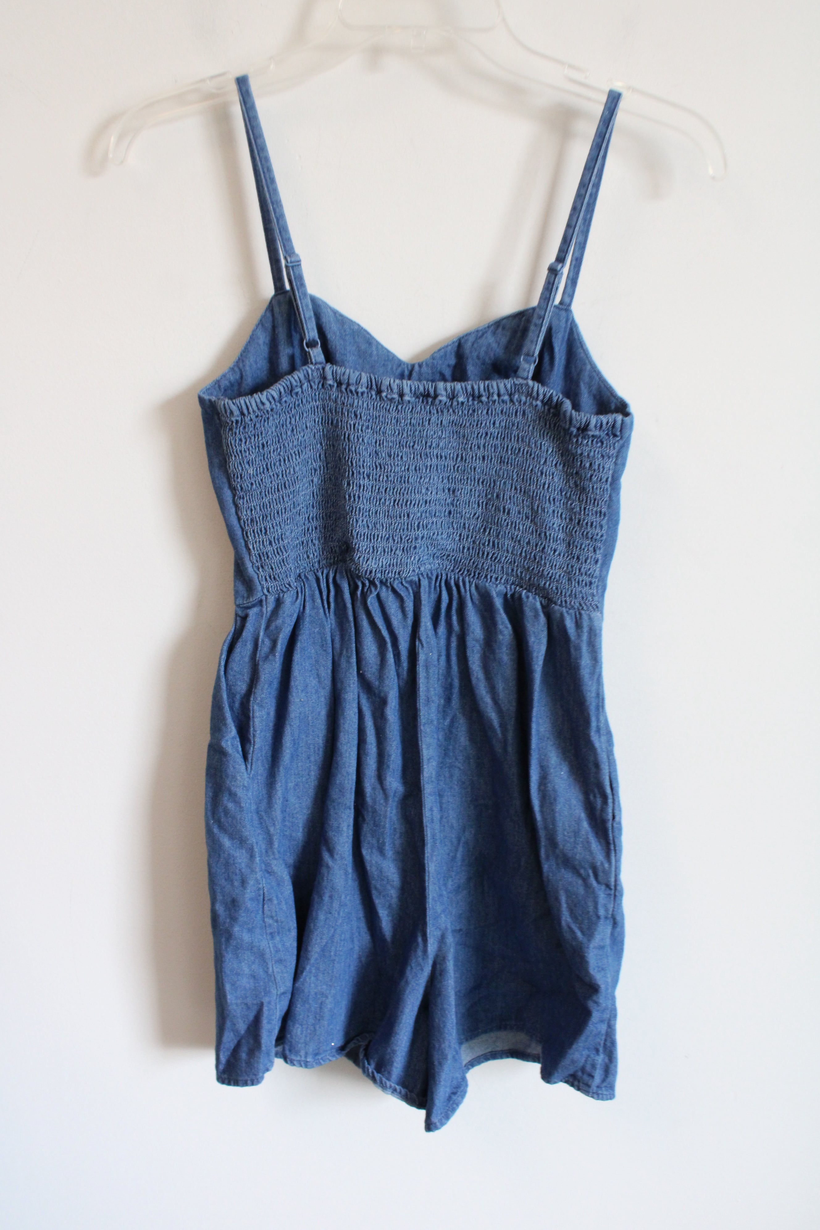 Old Navy Chambray Romper | XS Tall