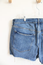 Old Navy High Rise O.G. Straight Distressed Shorts | 20