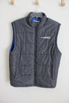 Ecko Unlimited Gray Puffer Vest | L