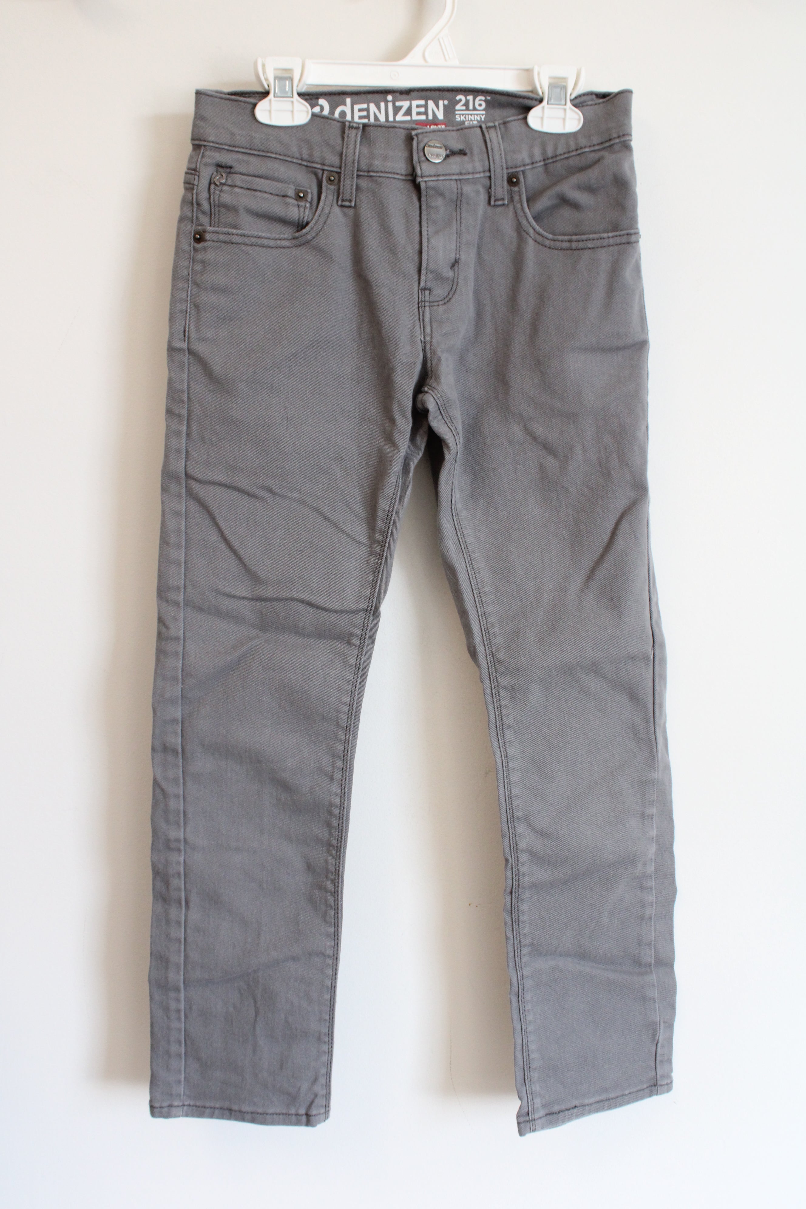 Levi's Denizen Skinny Fit Gray Wash 216 Jeans | 10