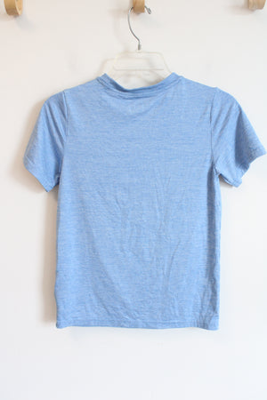 Champion Light Blue Logo Tee | 10/12