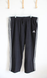 Adidas Black & White Sweatpants | 3XL