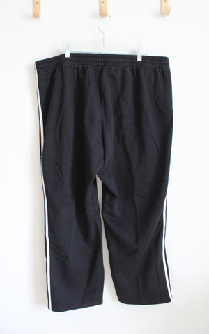Adidas Black & White Sweatpants | 3XL