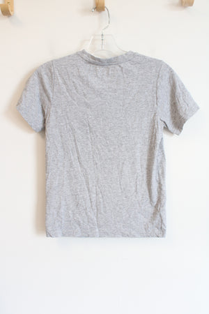 Champion Gray Logo Tee | Youth 10/12