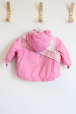 Children's Place Pink Winter Puffer Coat | 6-9 MO