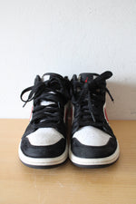 Nike Air Jordan 1 Retro Red Black & White High-Top Sneakers | Youth Size 1