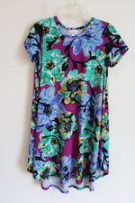 LuLaRoe Floral T-Shirt Dress | 12