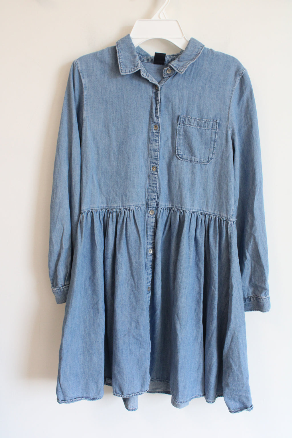 Gap Chambray Button Down Dress | Youth XXL