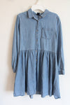 Gap Chambray Button Down Dress | Youth XXL