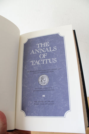 The Annals Of Tacitus Franklin Library