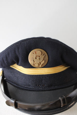 Berkshire Deluxe Vintage Navy Army Service Cap