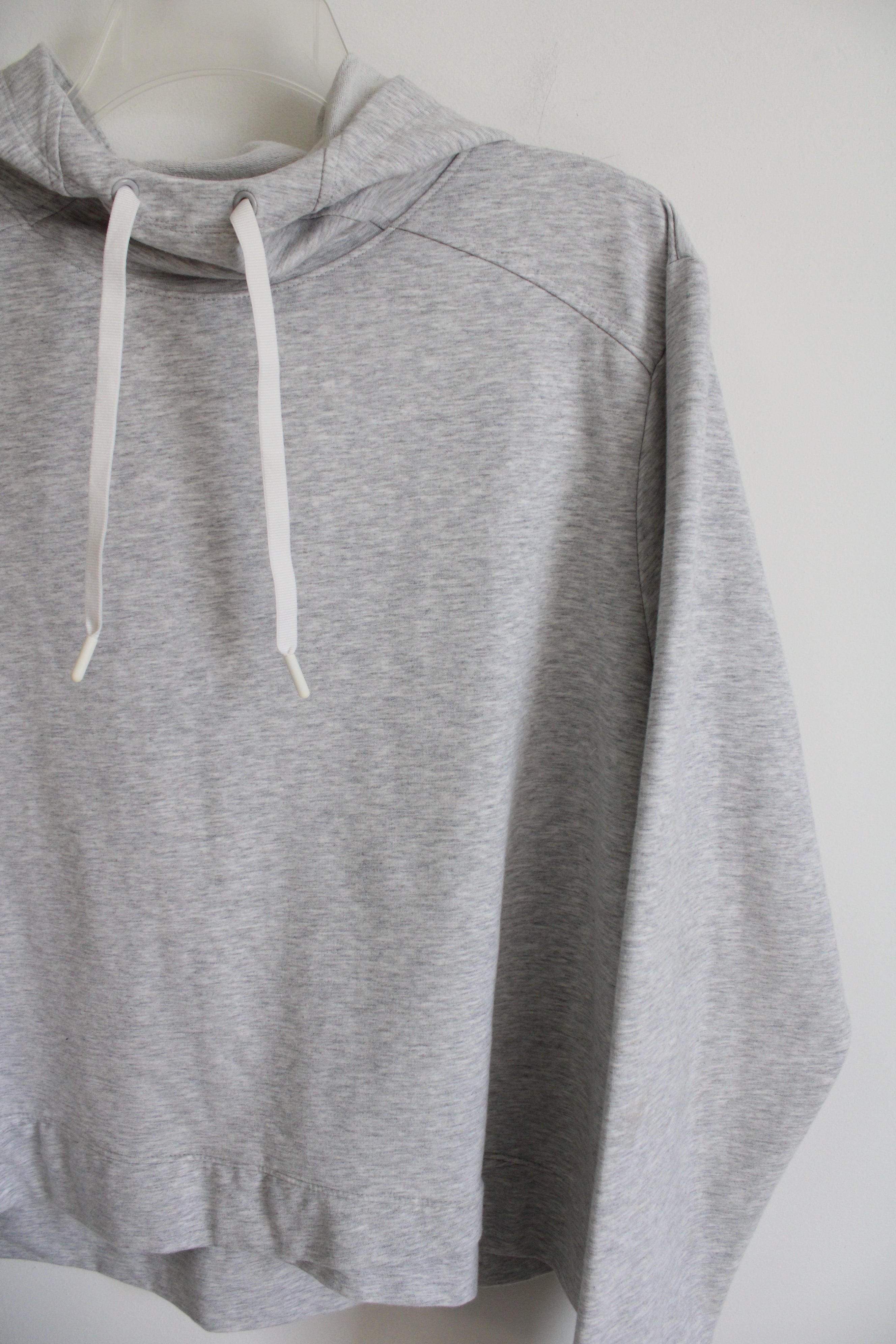 All In Motion Light Gray Slightly Cropped Hoodie | XXL