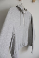 All In Motion Light Gray Slightly Cropped Hoodie | XXL